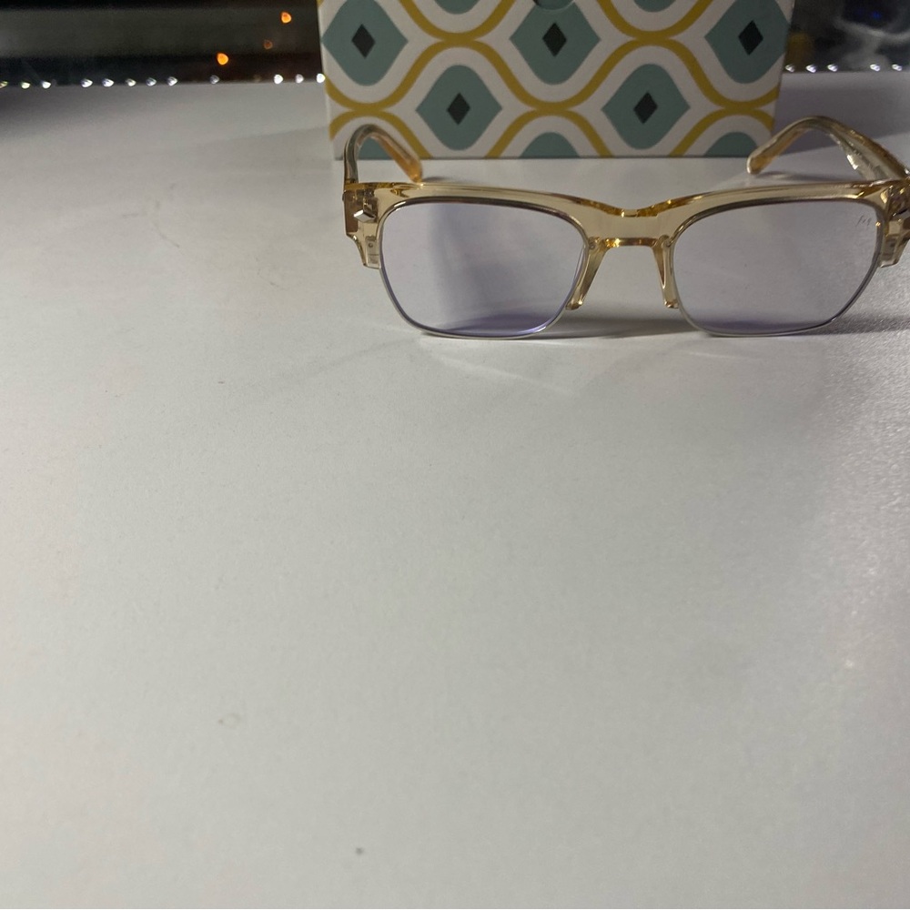 Gold Frame Women's Glasses